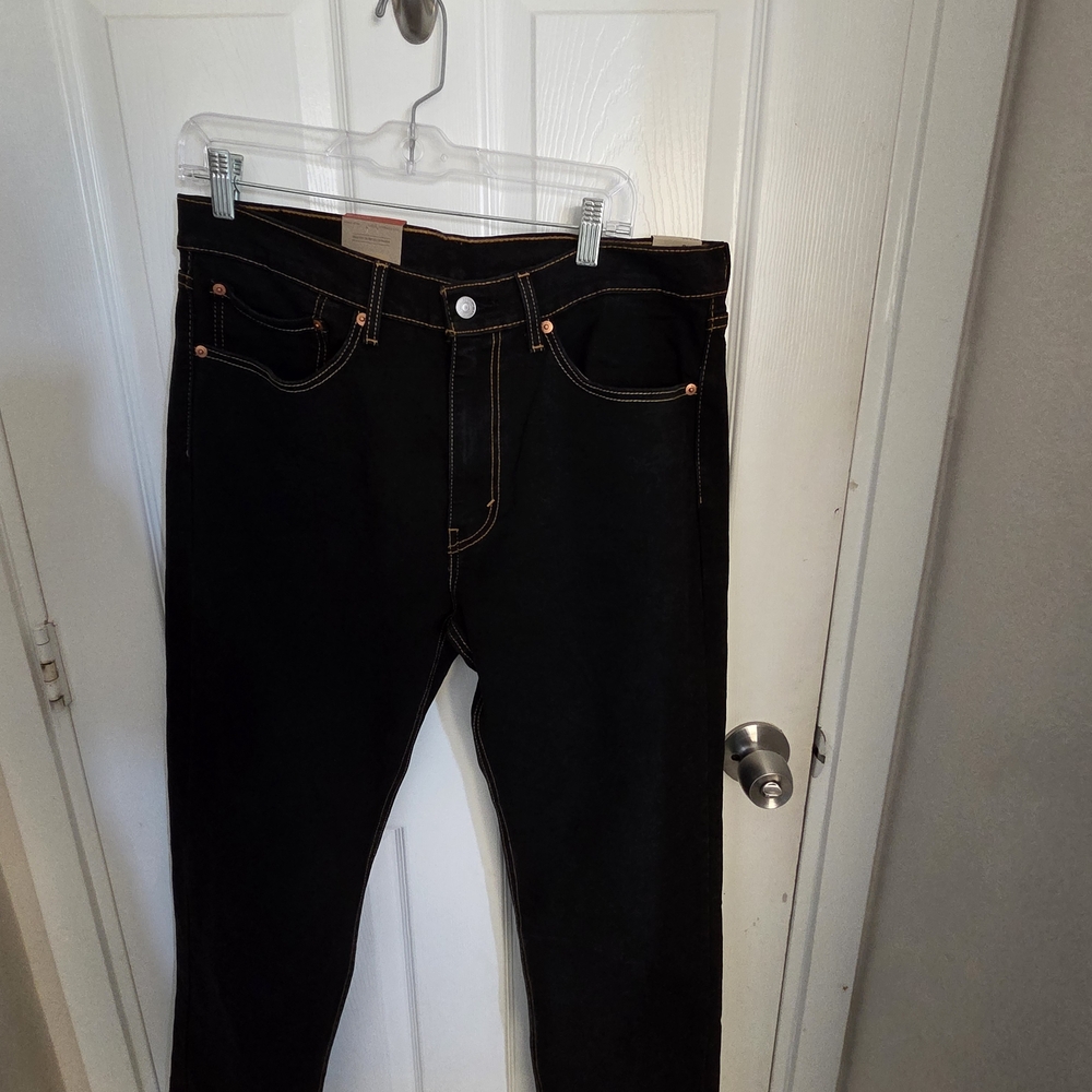 Levi's Men's Dark Wash Straight Leg Jeans NWT Size 34x32 Levi's 505 🎉 HP